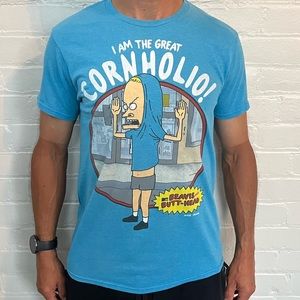 Vintage Beavis and Butthead Tshirt Great Cornholio Tshirt - medium (fits Small)